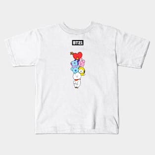 bt21 bts exclusive design 3 Kids T-Shirt